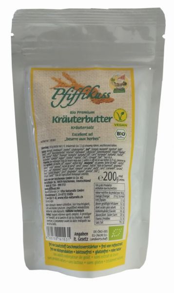 Bio Kräuterbuttersalz Nachfüllpack 1000g